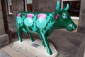 Cow parade sculpture, Edinburgh