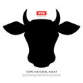 Cow silhouette