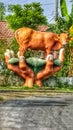 Cow statue looks so inspiring and amazing