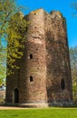 Cow Tower on the banks of the river Wensum Royalty Free Stock Photo