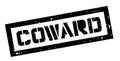 Coward rubber stamp