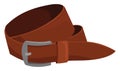 Cowboy belt, illustration, vector