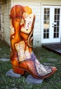 Cowboy boot with sheet music Royalty Free Stock Photo