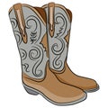 Cowboy Boots Cartoon