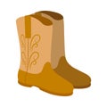 cowboy boots illustration