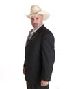 Cowboy businessman