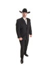 Cowboy businessman