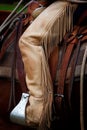 Cowboy Chaps Royalty Free Stock Photo