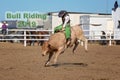 Bullriding 2019 Text - Cowboy Bull riding At A Country Rodeo Royalty Free Stock Photo