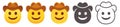 Cowboy hat emoji