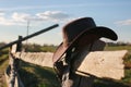 Cowboy hat fence