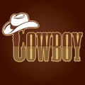 Cowboy hat Royalty Free Stock Photo