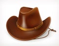 Cowboy hat icon Royalty Free Stock Photo