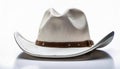 cowboy hat on isolate White background, PNG Royalty Free Stock Photo