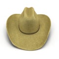 Cowboy hat isolated on white background Royalty Free Stock Photo