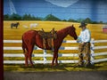 Cowboy Horses Ranch, Wall Mural