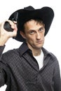 Cowboy male Royalty Free Stock Photo