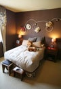 Cowboy Rodeo Bedroom Royalty Free Stock Photo
