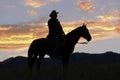 Cowboy silhouette