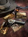 Cowboy souvenirs Royalty Free Stock Photo