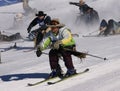 Cowboy Stampede - mass start of skiing cowboys