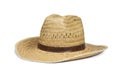Cowboy straw hat Royalty Free Stock Photo