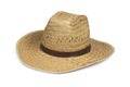 Cowboy straw hat Royalty Free Stock Photo