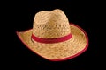 Cowboy straw hat