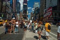 Cowboy at Time Square