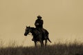 Cowboys at Annual Custer State Park, South Dakota, Buffalo Roundup Royalty Free Stock Photo