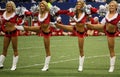 Cowboys Cheerleaders Christmas Halftime Line