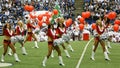 Cowboys Cheerleaders Christmas Halftime Show Royalty Free Stock Photo