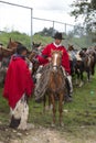 Cowboys in Ecuador at a rural rodeo Royalty Free Stock Photo