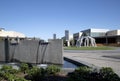 Cowboys huddle sculpture in Ford center Royalty Free Stock Photo