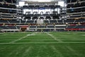 Cowboys Stadium From End Zone Royalty Free Stock Photo