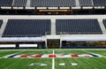 Cowboys Stadium Super Bowl 50 Yard Line Royalty Free Stock Photo