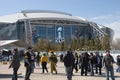 Cowboys Stadium, Superbowl XLV, Fans at Super Bowl Royalty Free Stock Photo