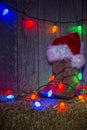 Cowgirl Boots at Christmas time Royalty Free Stock Photo