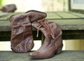 Cowgirl Boots Royalty Free Stock Photo