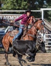 Cowgirl Time Royalty Free Stock Photo