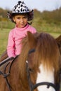 Cowgirl In Training Royalty Free Stock Photo