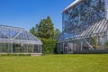 Cowles Conservatory, Regis Gardens at the Walker Art Center Royalty Free Stock Photo