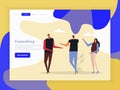 Coworking Creative Team Landing Page