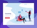 Coworking Flat Landing Page