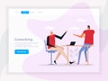 Coworking Team Work Landing Page