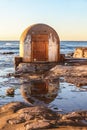 Cowrie Hole Pumphouse - Newcastle NSW Australia Royalty Free Stock Photo