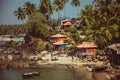 Cows on the beach Palolem, India Royalty Free Stock Photo