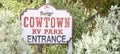 Cowtown RV Park Entrance, Fort Worth, Texas