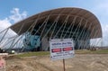 Bangladesh's only new iconic Cox's Bazar railway station is going to be inaugurated soon Royalty Free Stock Photo