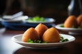 Coxinha snack. Generate Ai